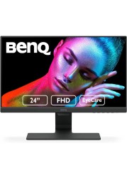 Benq Gw2480 24 Inch FHD 1080P Eye-Care LED Monitor, 1920X1080 Display, IPS Panel, 1Wx2 Speakers, Brightness Intelligence, Low Blue Light, Flicker-Free, Ultra Slim Bezel, Cable Management System, HDMI