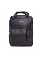 PARA JOHN Vertical Slipcase Secure Business Professional Multi-Purpose Travel Laptop Bag with Hideaway Handles, Cross Shoulder Strap, Protective Padding / Office Bag / Macbook Bag / Backpack
