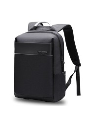 Arctic Hunter Laptop Backpack with USB Charging Port Slim Travel Bag with Laptop Compartment Water Resistant College School Book Computer Bag for Girls and Boys Fits 15.6 Inch Laptop B00218 Black