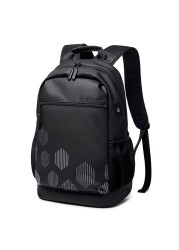 Arctic Hunter Casual Backpack Water Resistant College School Bag With Built in USB Port For Unisex B00489 Black
