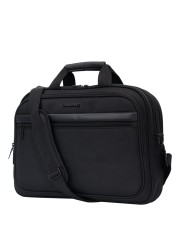 Cabinpro Premium Laptop Bag 15.6-inch Water Resistant Shoulder Computer Bag with Adjustable Shoulder Strap for Men and Women CP013 Black