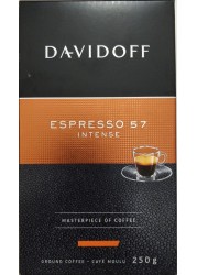 DAVIDOFF CAFE ESPRESO GROUND COFFEE 250G