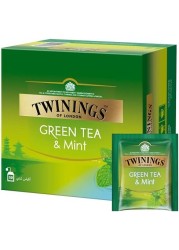 TWININGS GOLDLINE GREEN TEAMINT TBAG