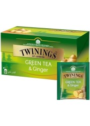 TWININGS GREEN TEA GINGER TEA BAG