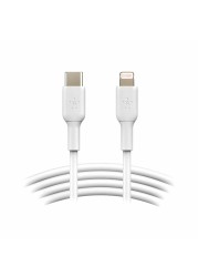 ببلكين كابل شحن ونقل بيانات بمنفد USB-C إلى منفد لايتنينغ بطول 1 متر