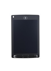 عام-8.5 بوصة LCD الرسم اللوحي المحمولة الوسادة الرقمية الكتابة المفكرة الالكترونية الجرافيك مجلس ملاحظات تذكير الخط بولد مع قلم (أسود)