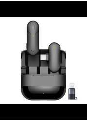 Radiotronics Wireless Lavalier Microphone Compatible for All Devices for YouTube/Reel/Shorts/Videos/Meeting/Teaching/Conference (K81 for Type-C and iPhone)