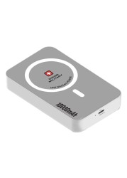 Swiss Military Portable MagSafe Power Bank 10000mAh White