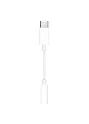 أبل محول سماعة الرأس USB-C إلى 3.5 ملم - أبيض