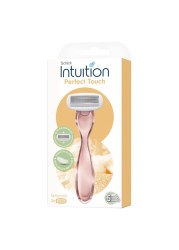 Schick Intuition Perfect Touch Razor With 2 Cartridge Pink