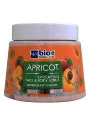 Bio Skincare Exfoliating Apricot Face And Body Scrub 500ml