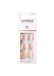 Kiss ImPress Press-on Manicure Nails KIM016C Short Dorothy 30 Nails