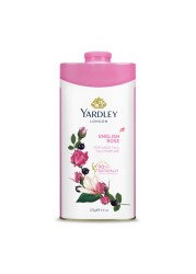 ياردلي لندن مسحوق الورد الإنغليزي المعطر - أبيض - 125 غرام
