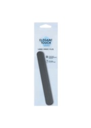 Elegant Touch Professional Emery Board Nail Files Black 2 PCS