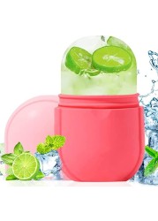 Ice Roller for Face and Body, Ice Mold for Facial Beauty, Tighten &amp; Tone Skin &amp; De-Puff Eye,Remove Fine Lines,Reusable Face and Eyes Massage, Ice Mold Tool for Face Beauty Gift for Women (mix colour)