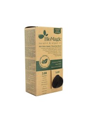Biomagic Keratin And Argan Oil Hair Colour Cream 3.00 Dark Brown 60ml