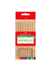 Faber-Castell Naturals Colour Pencils Multicolour 12 PCS