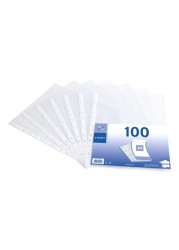 فيكويل ملفات بحجم آي 4 بجيوب مثقبة ، 100 جيب - متعدد الألوان