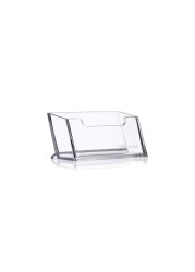 Deli Clear Acrylic Business Card Holder