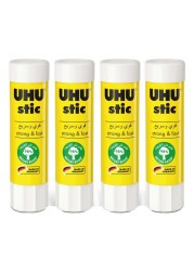 UHU Glue Stick 40g 4 PCS
