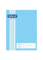 Doms Single Line Exercise Book 100 Sheets 21x16inch