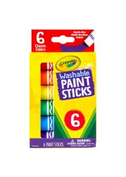 Crayola Washable Paint Sticks CY546207 6 PCS
