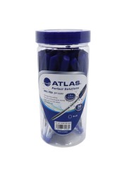 Atlas Ball Pen Jar Medium Blue 1.0mm 30 PCS