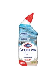 Clorox Scentiva Toilet Cleaner, Calming Red Sea Breeze Scent, 709ml