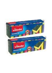 Vileda Rainbow Scourer 10 PCS