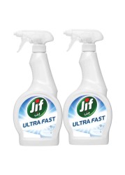 Jif Ultrafast Bathroom Cleaner 500ml Pack of 2