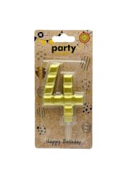 Italo Number 4 Candle YH266-4