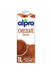 Alpro Soya Chocolate Drink, 100% Plant-Based, Lactose &amp; Dairy Free 1L