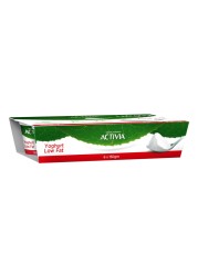 Activia Low Fat Plain Yoghurt 150g Pack of 6