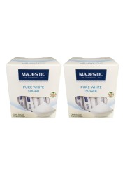 Majestic White Sugar Sticks 350g Pack of 2