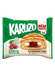 Karuzo Croissant Bun Cherry Cheesecake 82g