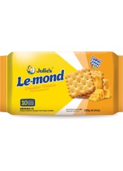 Julie&#39;s Le-Mond Puff Cheddar Cheese Cream Sandwich Biscuit 180g