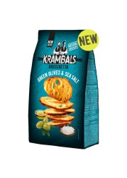 Krambals Bruschetta Green Olives and Sea Salt 70g