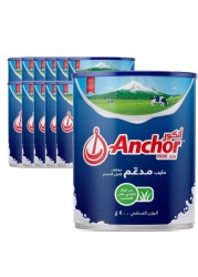 Anchor Fortified Milk Powder, 400g Pack of 12