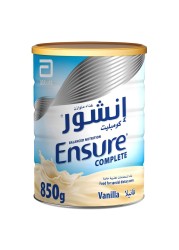 Ensure Complete Vanilla Flavoured Balanced Nutrition Drink, 850g