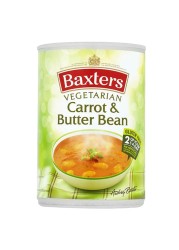 Baxters Carrot And Butter Beans Vegetarian Soup 400g
