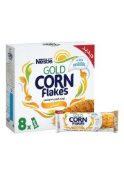 Nestle Gold Corn Flakes Cereal Bar, 20g Pack of 8