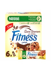 Nestle Fitness Choco Banana Cereal Bars, 23.5g Pack of 6