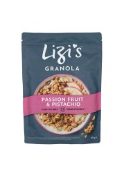 Lizi&#39;s Granola Passion Fruit and Pistachio Whole Grain Cereal, 400g