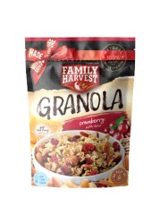 Family Harvest Granola Cranberry 250g