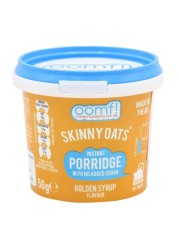 Oomf Skinny Oats Golden Syrup Instant Porridge 50g
