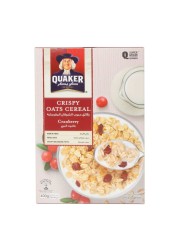 Quaker Crispy Oats Cereal Cranberry, 400g