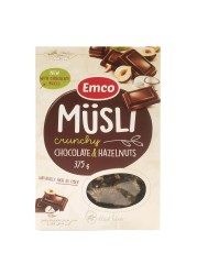 Emco Muesli Crunchy Chocolate And Hazelnut 375g