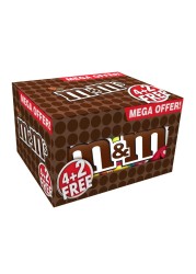M&amp;M&#39;s Chocolate Candy, 45g Pack of 6