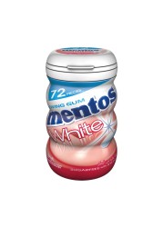 Mentos White Sugar Free Chewing Gum Strawberry Flavour 102.6g
