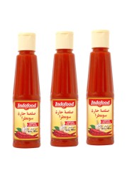 Indofood Lampung Chili Sauce 140ml Pack of 3